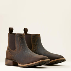 Hybrid Low Boy Wide Square Toe Chelsea Boot - Men