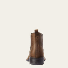 Booker Chelsea Wide Square Toe Western Boot - Men