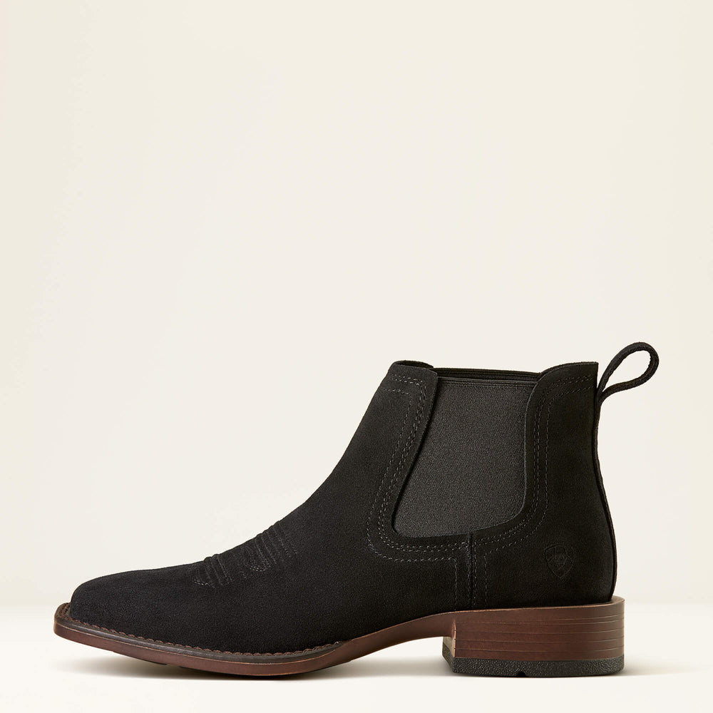 Booker Chelsea Wide Square Toe Western Boot - Men