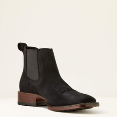 Booker Chelsea Wide Square Toe Western Boot - Men
