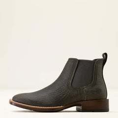 Booker Chelsea Wide Square Toe Western Boot - Men