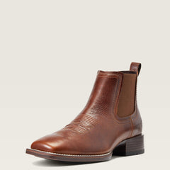 Booker Chelsea Wide Square Toe Western Boot - Men