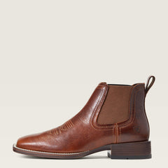 Booker Chelsea Wide Square Toe Western Boot - Men