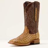 Classic Cash Wide Square Toe Western Boot - Men