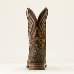 Cattle Call Wide Square Toe Cowboy Boot - Men