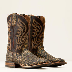 Cattle Call Wide Square Toe Cowboy Boot - Men