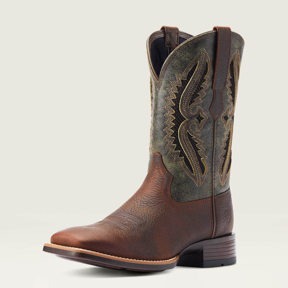 Rowder VentTEK 360 Wide Square Toe Cowboy Boot - Men