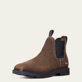 Groundbreaker Chelsea Wide Square Toe Waterproof Steel Toe Work Boot - Men
