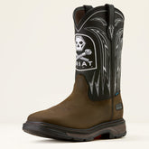 WorkHog XT Bolt Skull Waterproof Wide Square Toe Work Boot - Men