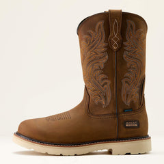 Activator Argo Waterproof Round Toe Work Boot - Men