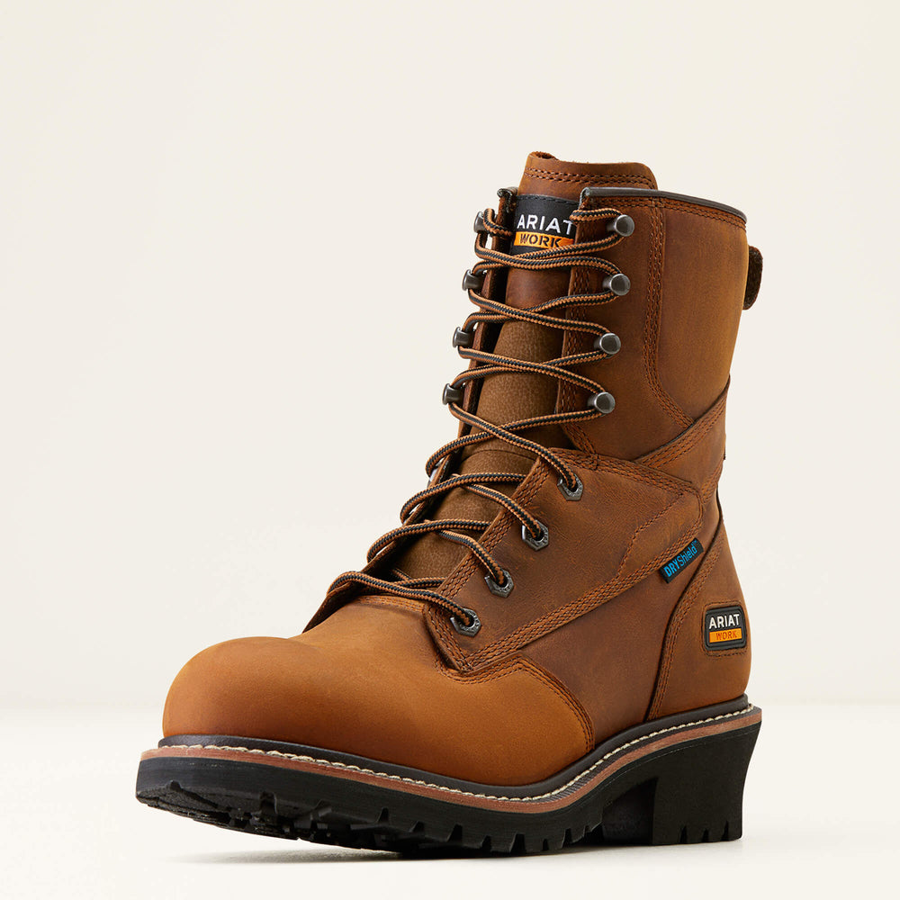 Logger Shock Shield Waterproof Work Boot - Men