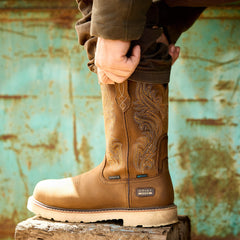 Logger Shock Shield Waterproof Work Boot - Men