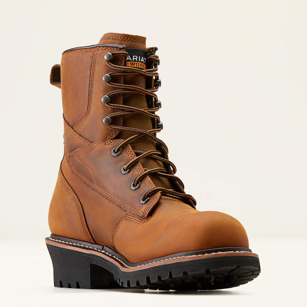 Logger Shock Shield Waterproof Work Boot - Men