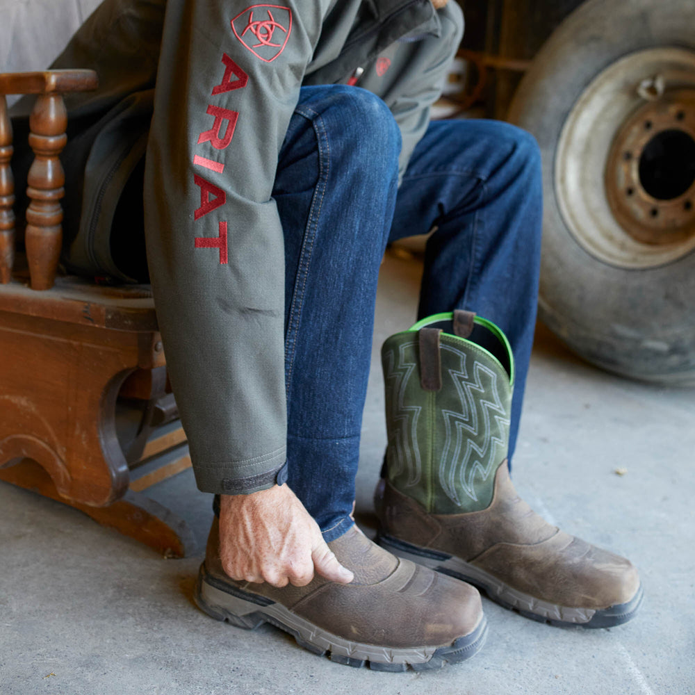 Rebar Flex Western Waterproof Composite Toe Work Boot - Men