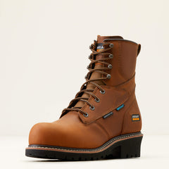 Logger Shock Shield Waterproof Composite Toe Work Boot - Men