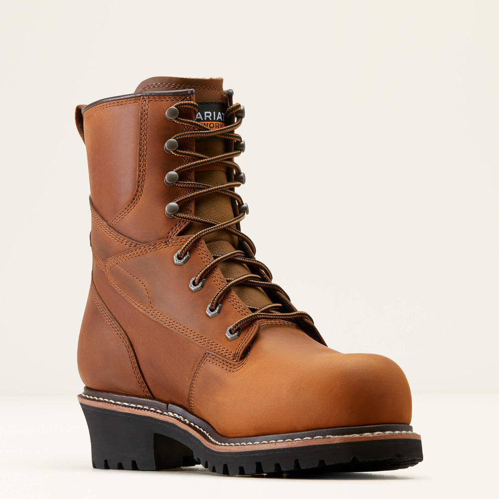 Logger Shock Shield Waterproof Composite Toe Work Boot - Men