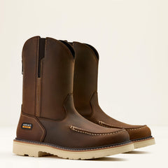Rebar Lift Pull On Moc Toe Work Boot - Men