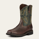 Sierra Wide Square Toe Steel Toe Work Boot - Men