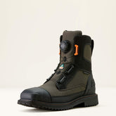 RigTEK Wildcat BOA 8" CSA Waterproof Wide Square Toe Composite Toe Work Boot - Men