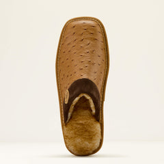 Silversmith Square Toe Exotic Slipper - Men
