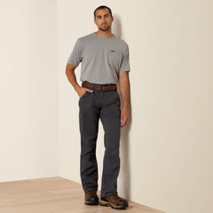 Rebar M4 Relaxed DuraStretch Washed Twill Dungaree Boot Cut Pant - Men