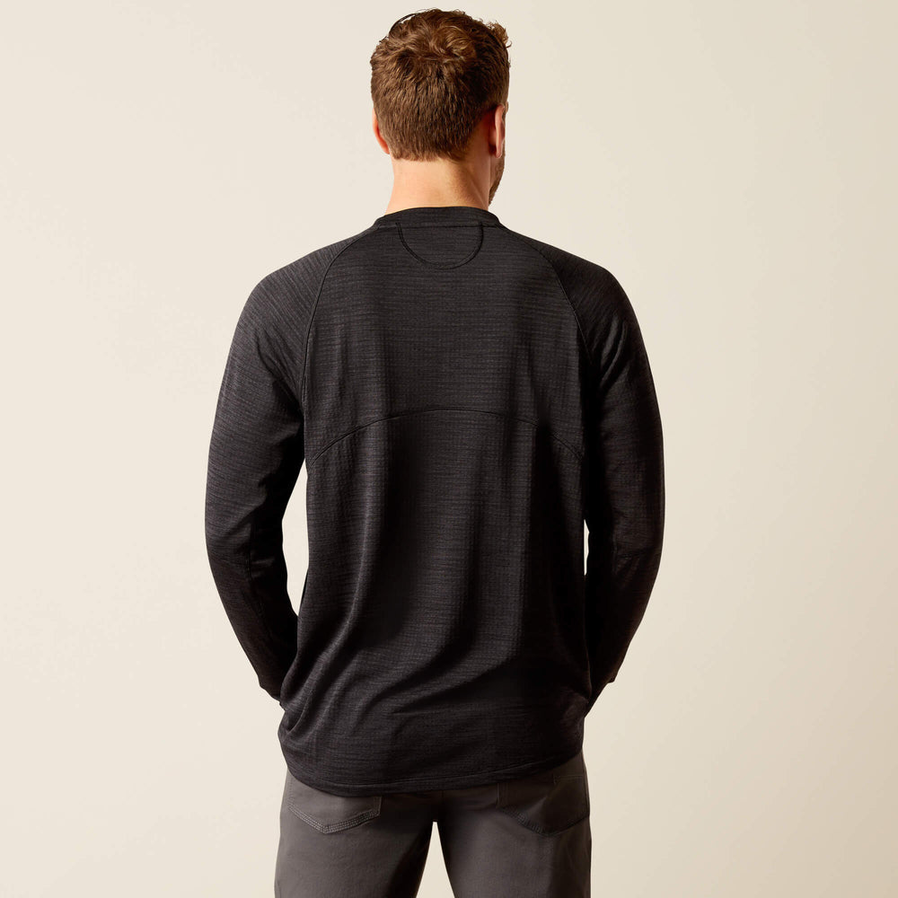 Rebar Gridwork Crewneck T-Shirt - Men