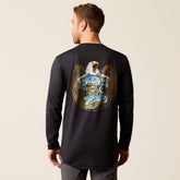 Rebar Workman Chrome Moto Eagle T-Shirt - Men