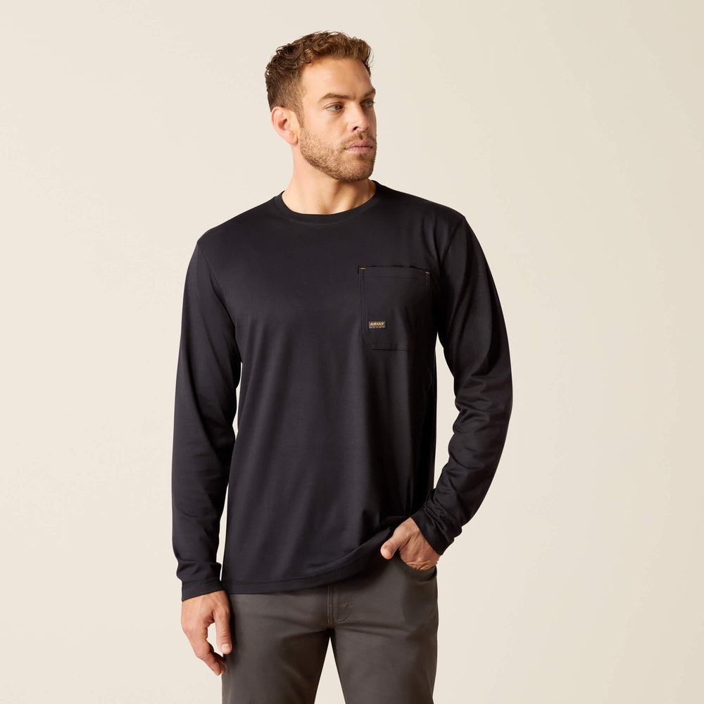 Rebar Workman Chrome Moto Eagle T-Shirt - Men