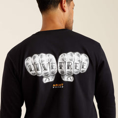 Rebar Cotton Strong Bare Knuckle T-Shirt - Men