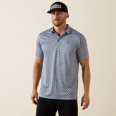 All Over Print Fitted Polo - Men