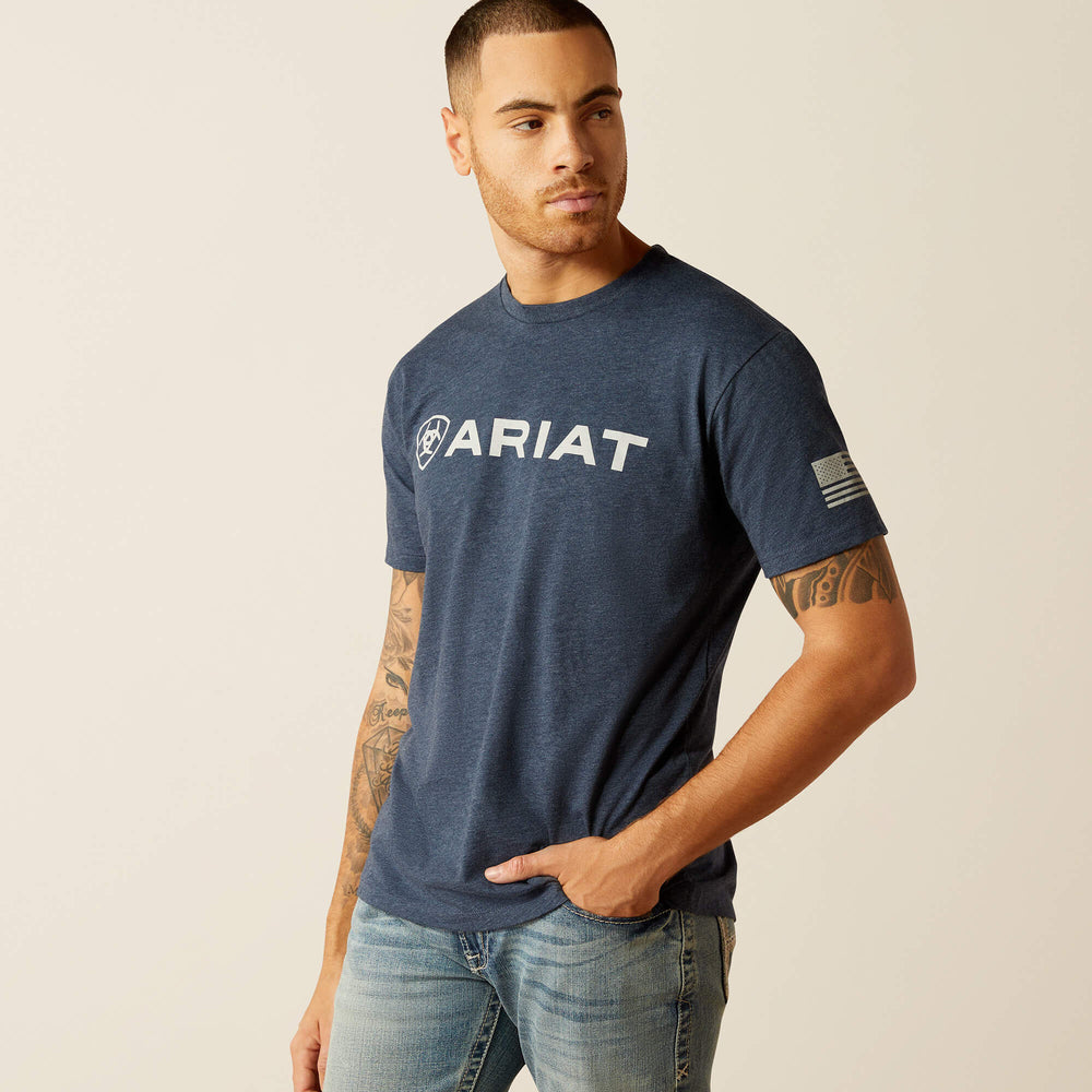 Ariat Shield Flag T-Shirt - Men