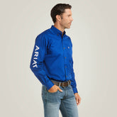 Team Logo Twill Fitted Shirt - Men