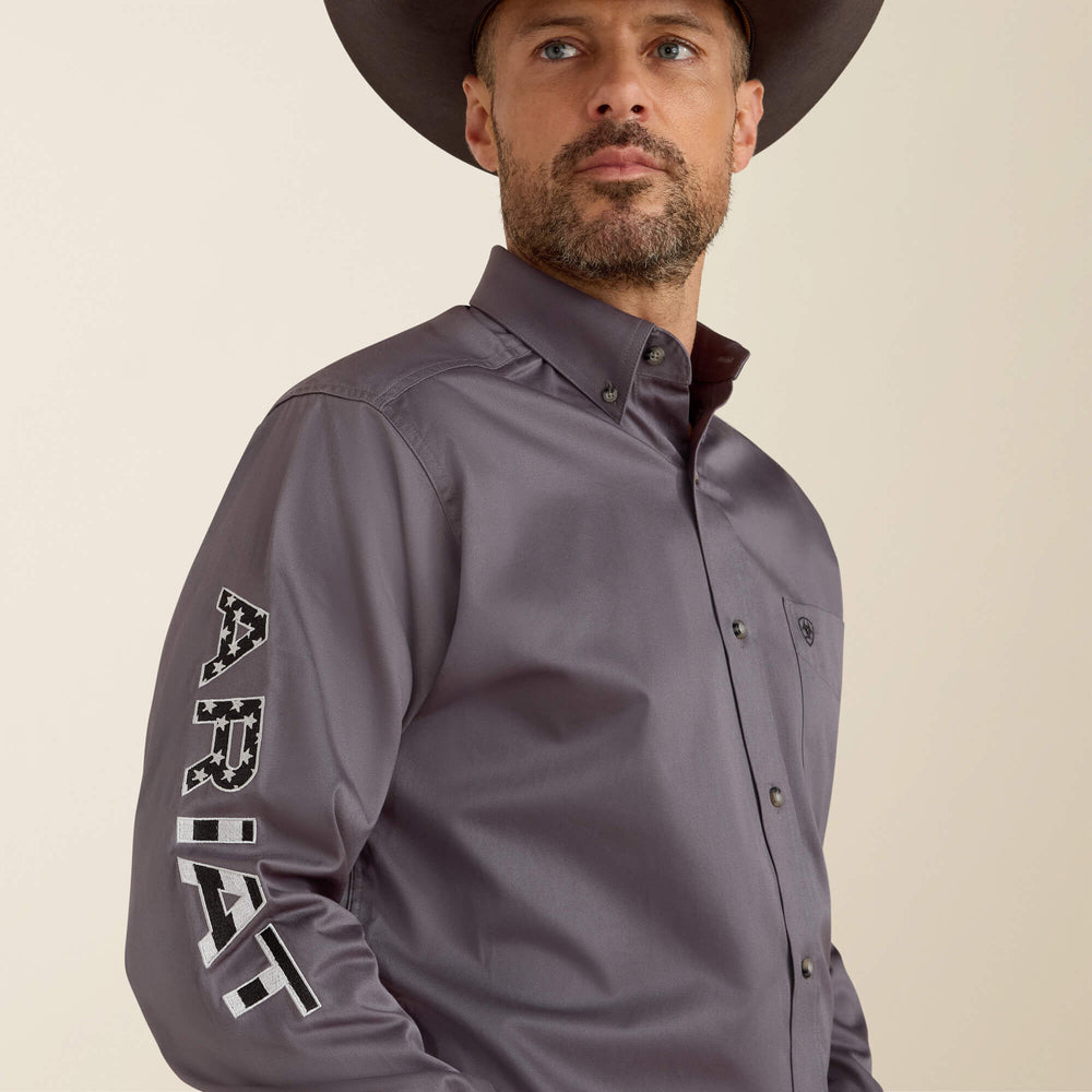 Team Logo Twill Classic Fit Shirt - Men