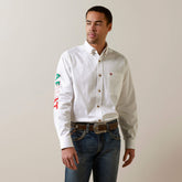 Team Logo Twill Classic Fit Shirt - Men