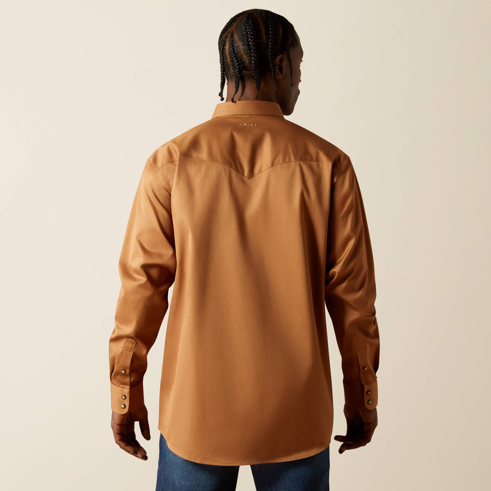 Solid Twill Classic Fit Shirt - Men