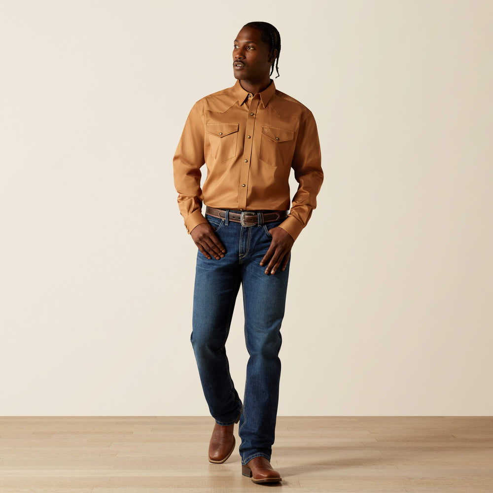 Solid Twill Classic Fit Shirt - Men