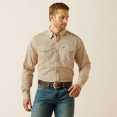 Wrinkle Free Eddie Fitted Shirt - Men