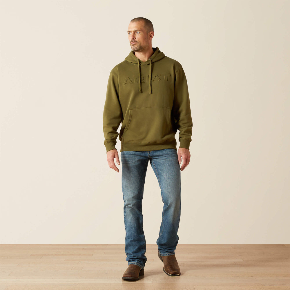 Ariat Embossed Logo Hoodie - Men