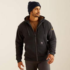 Rebar All-Weather Sherpa-Lined Full Zip Hoodie - Men