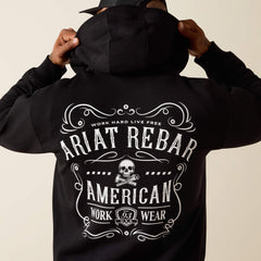 Rebar Lightweight Label Full Zip Hoodie - Men