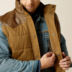 Western Quilted Vest - Men