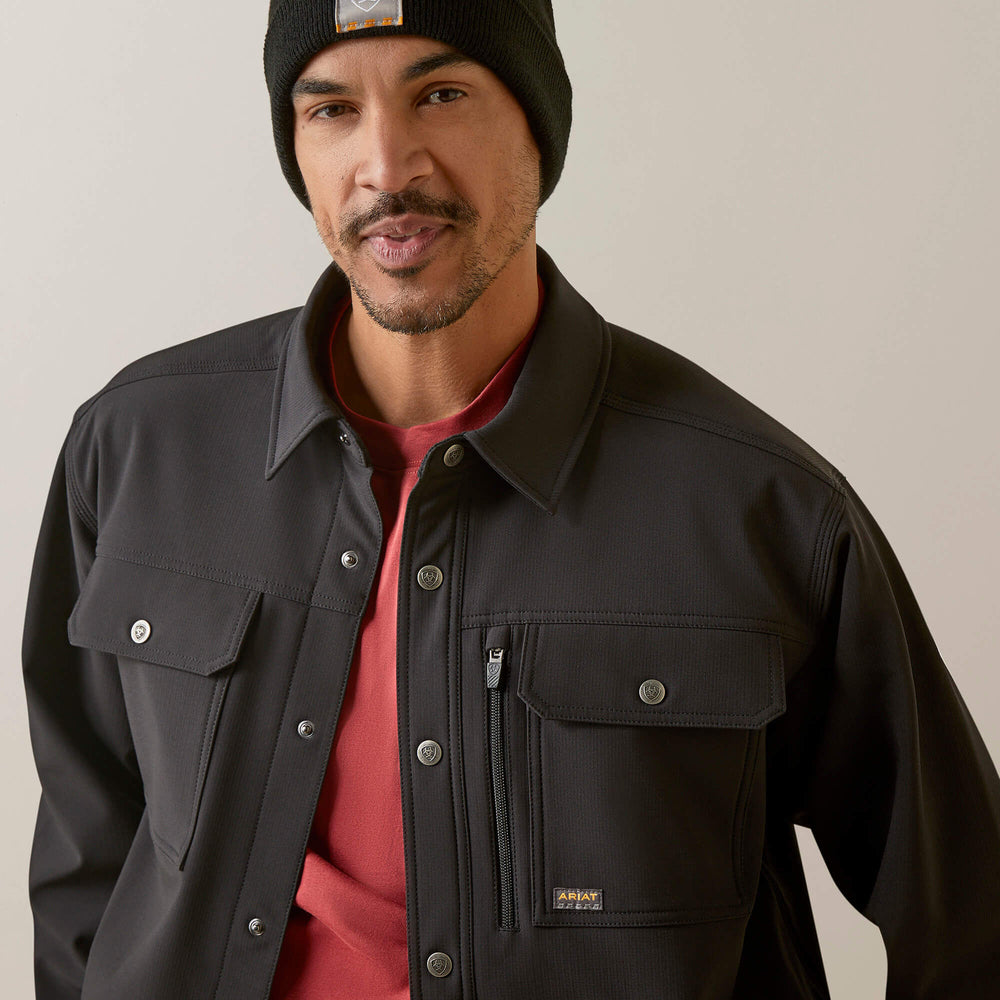 Rebar DuraStretch Utility Softshell Shirt Jacket - Men