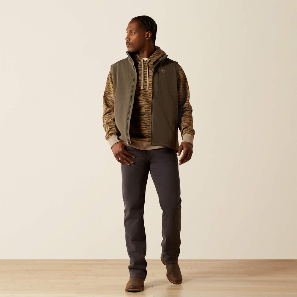 Logo Softshell Vest - Men