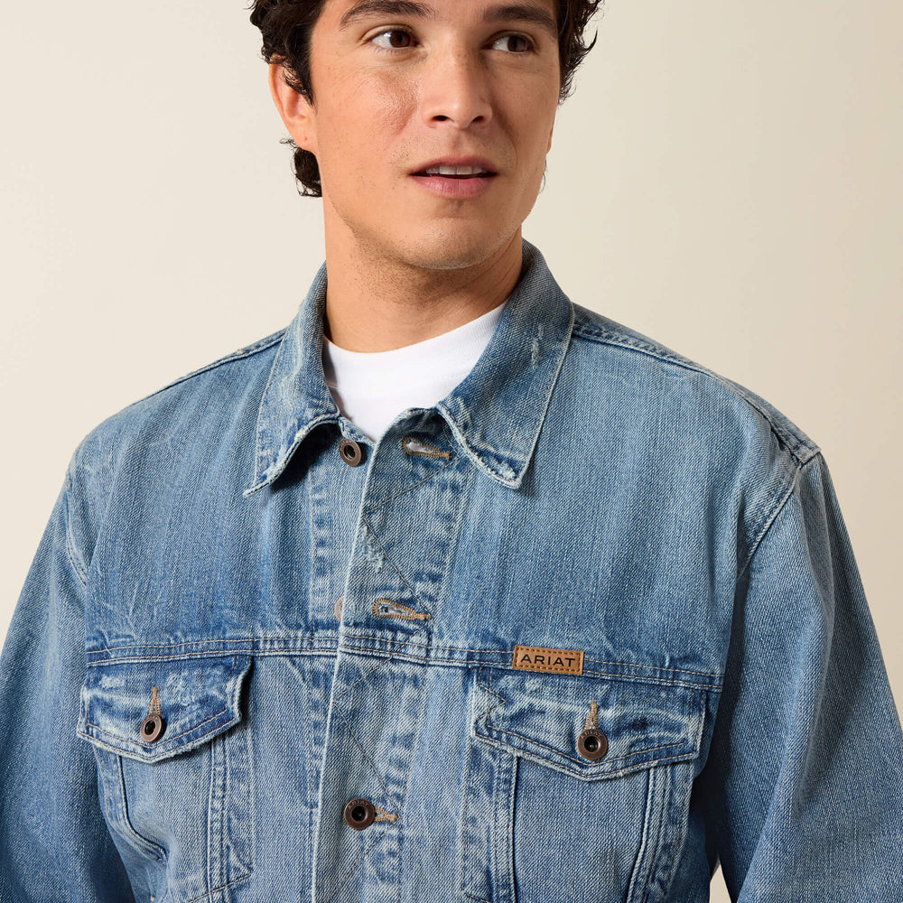 Denim Trucker Jacket - Men|Trends