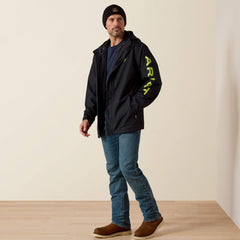 Rebar Stormshell Logo Waterproof Jacket - Men