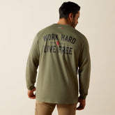 FR Work Hard Live Free T-Shirt - Men