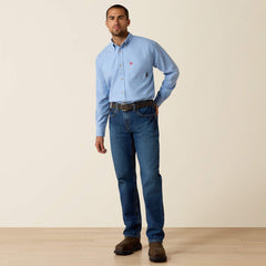 FR Solid Twill DuraStretch Work Shirt - Men
