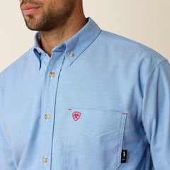 FR Solid Twill DuraStretch Work Shirt - Men
