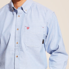 FR Solid Twill DuraStretch Work Shirt - Men