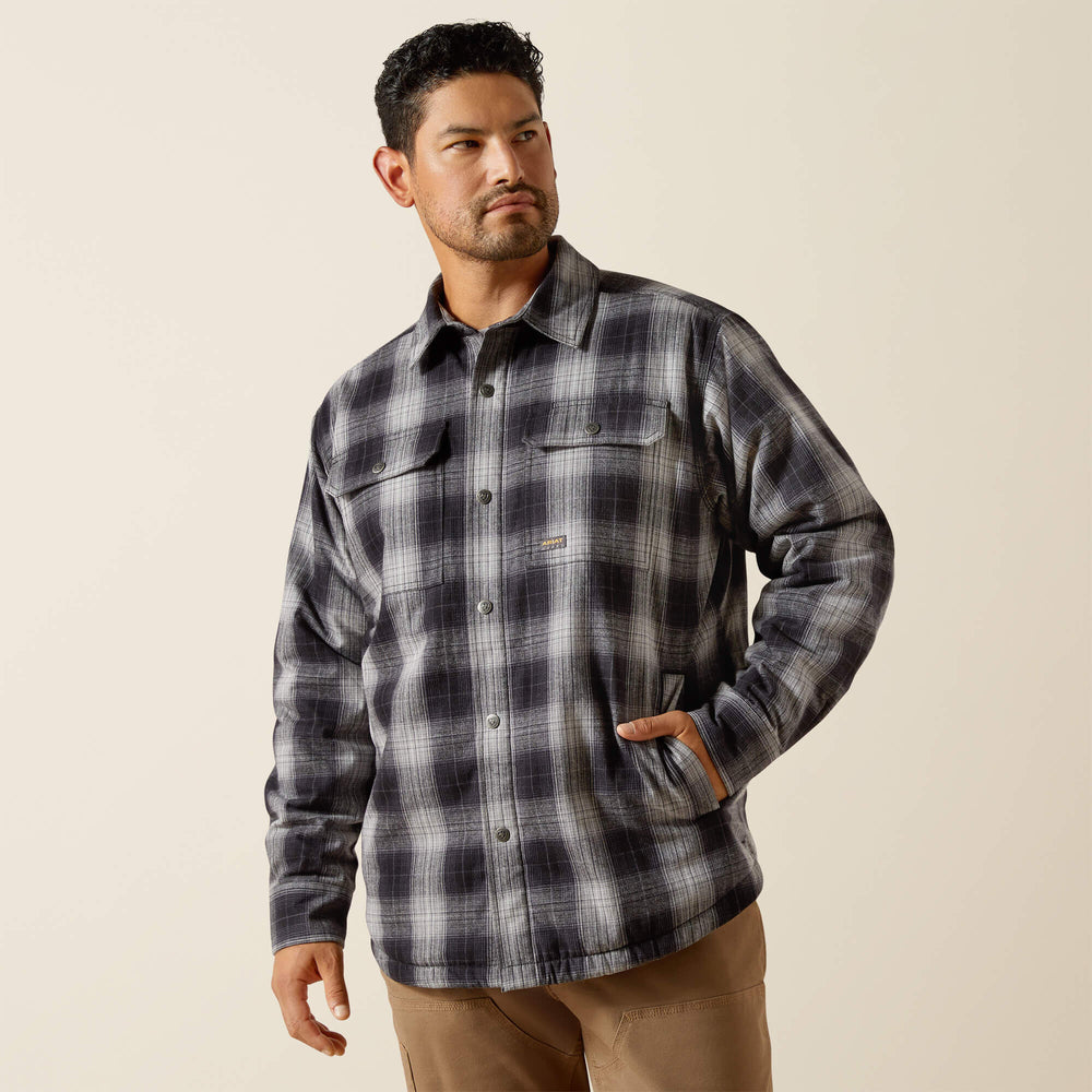 Rebar Flannel Insulated Shirt Jacket - Men